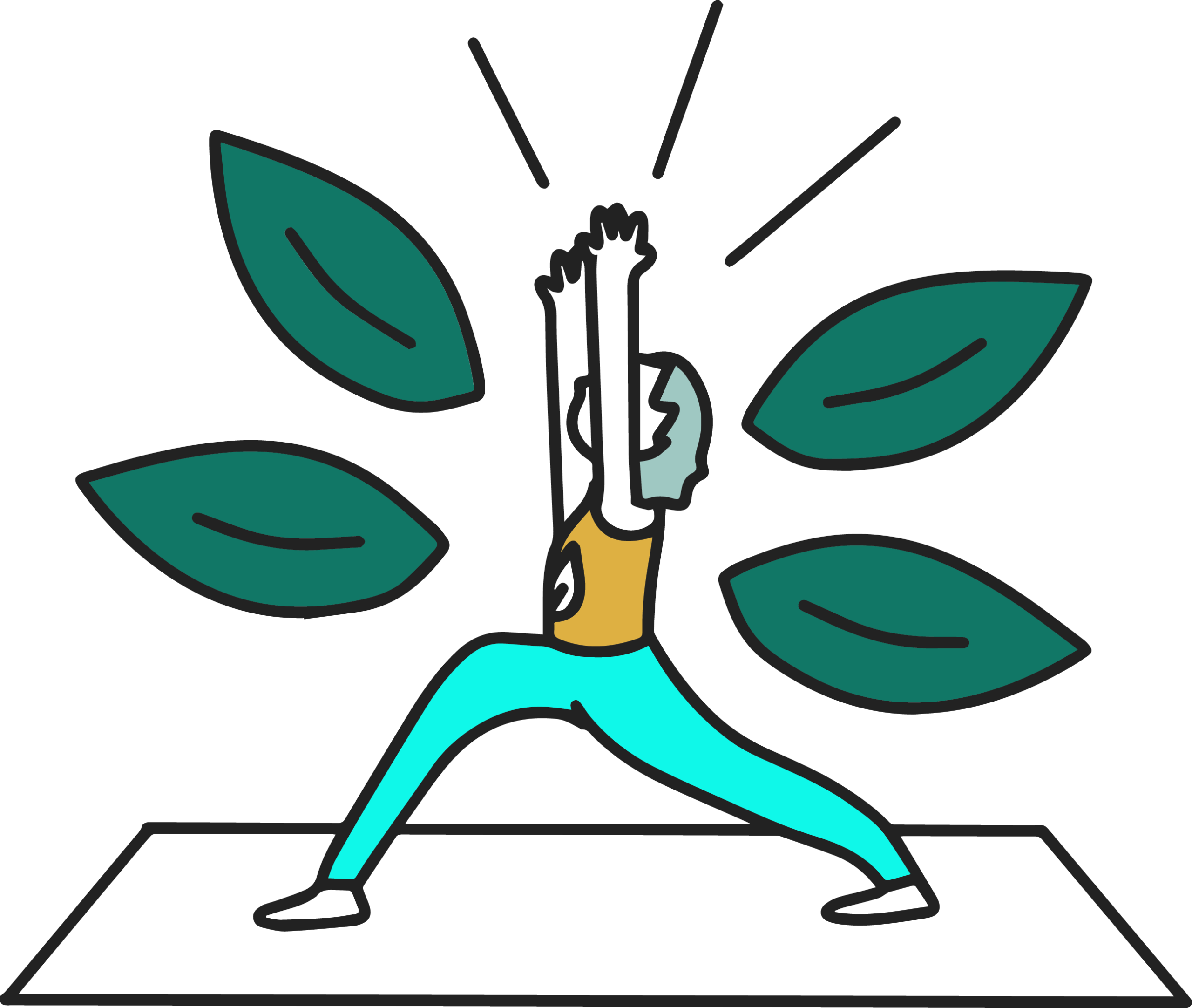 Yoga and Mindfulness Icon